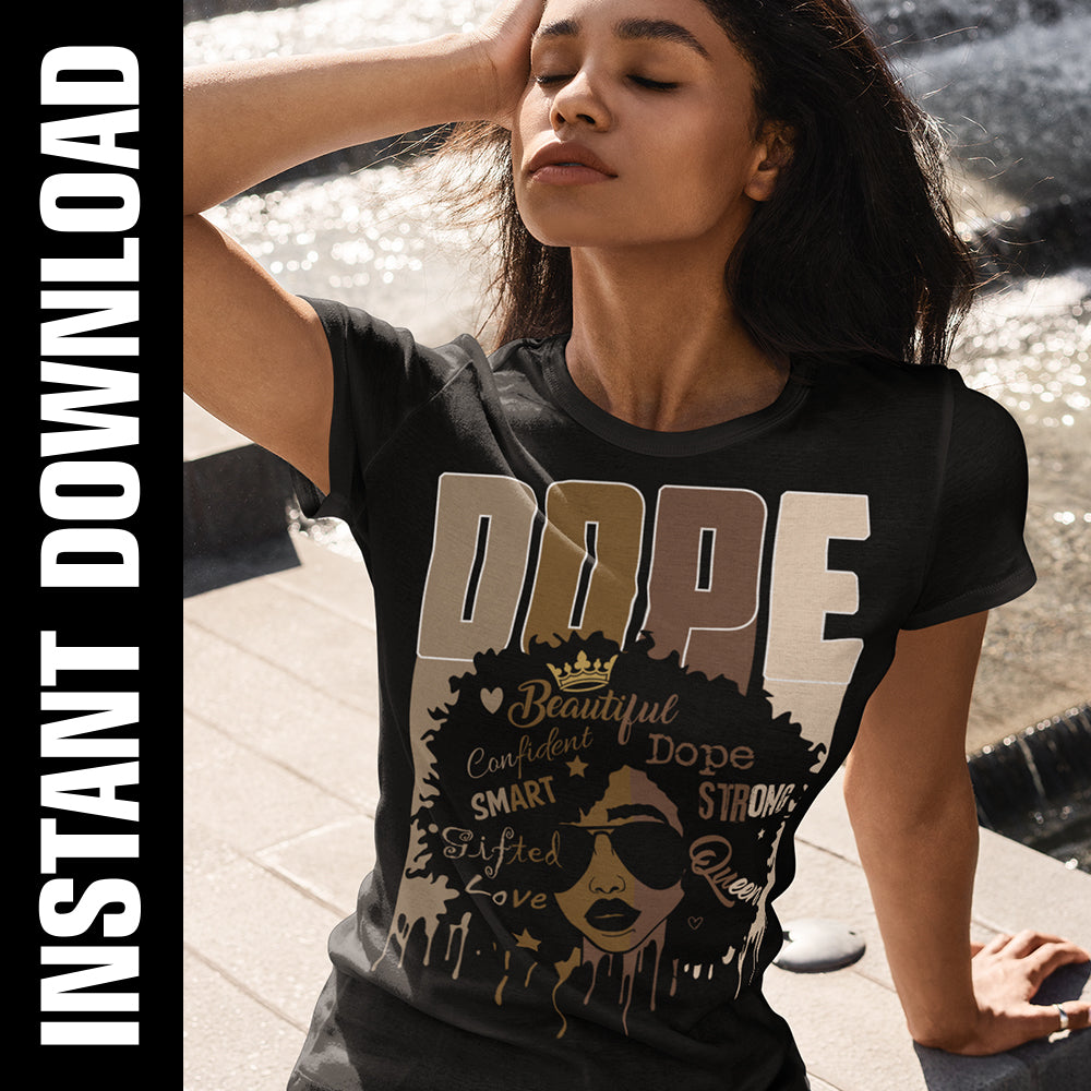 Dope Dripping Queen PNG SVG