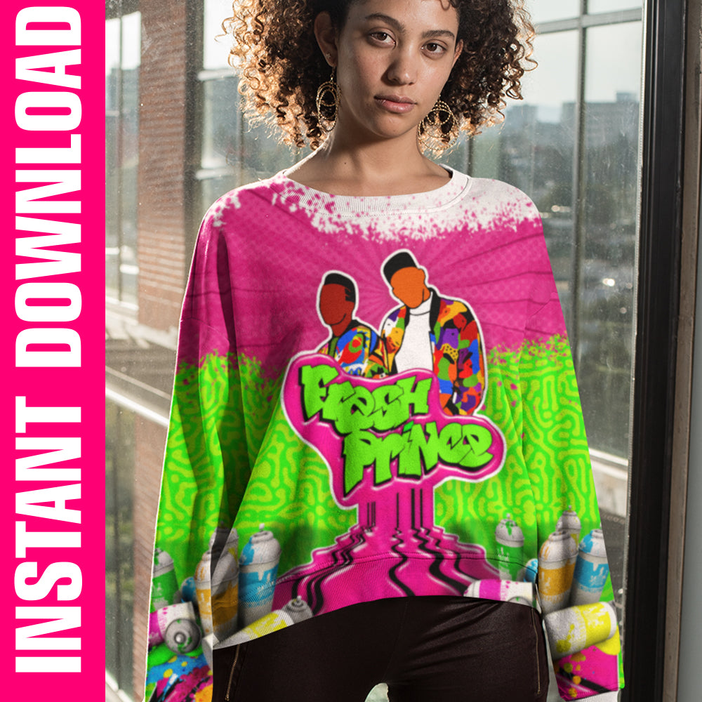 Fresh Prince AOP Sublimation Design
