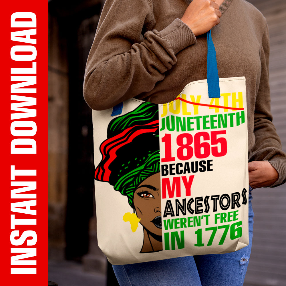 Juneteenth Woman Turban PNG SVG
