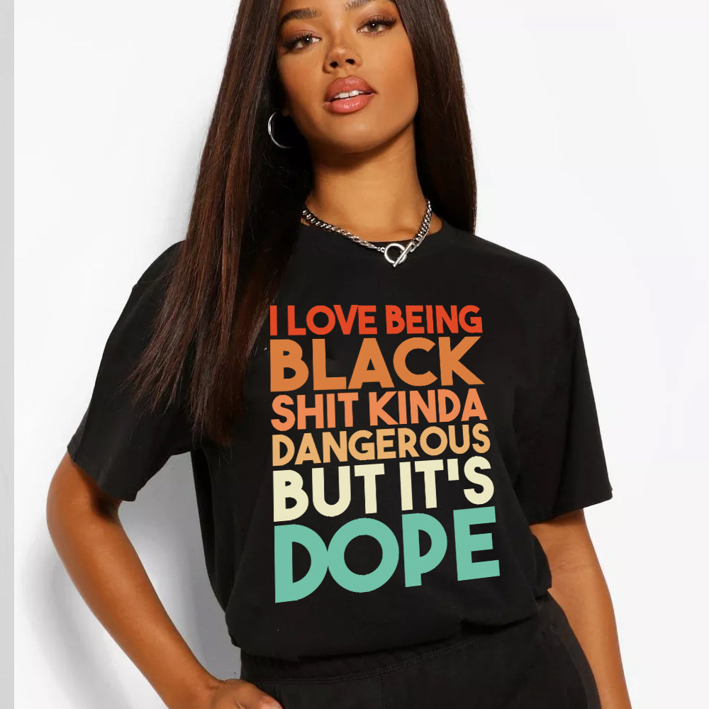 Love Being Black PNG SVG