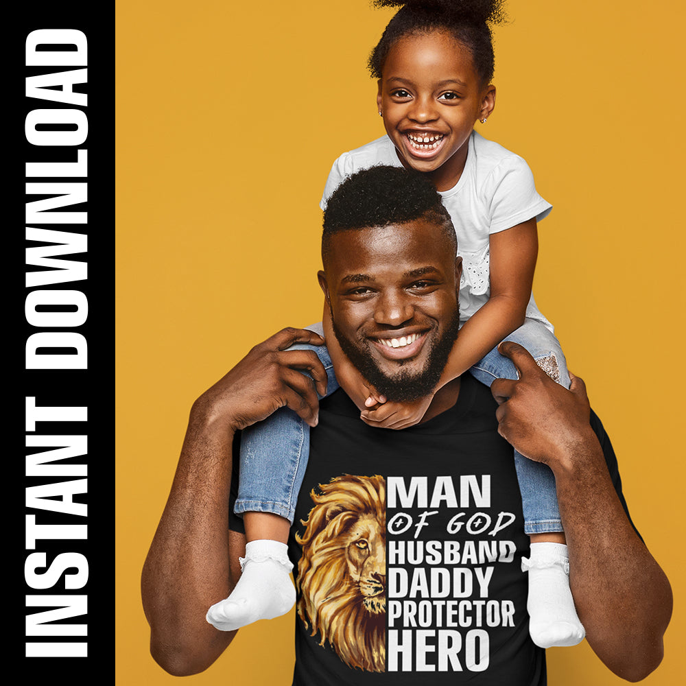 Lion Man of God PNG SVG