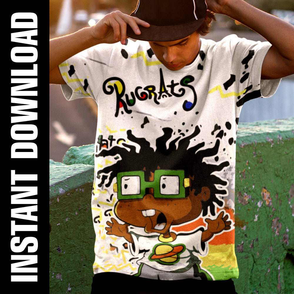 Melanin Tommy AOP Sublimation Design