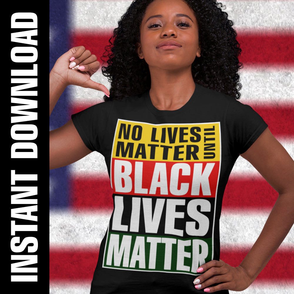 No Lives Matter PNG SVG