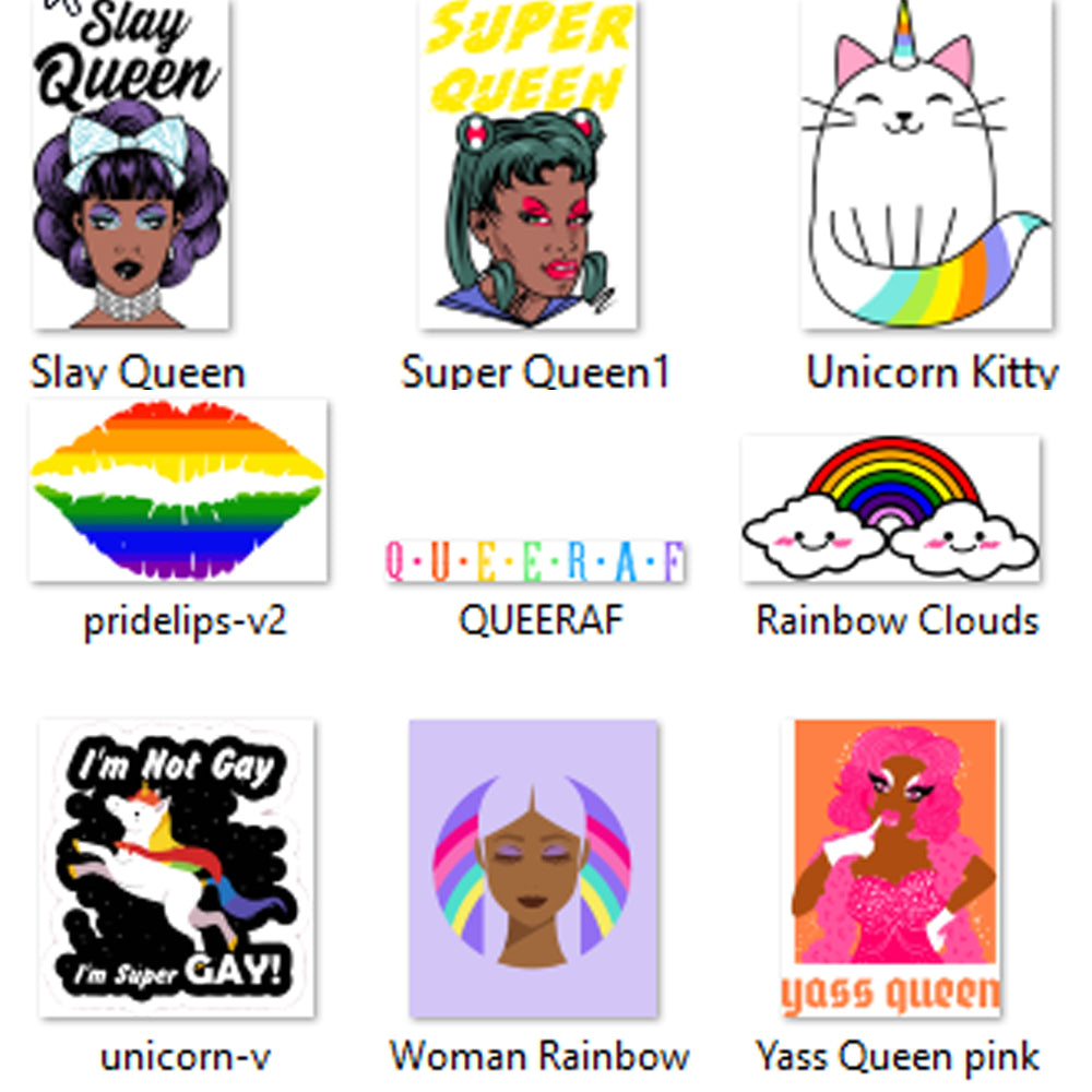 Pride Month Bundle 22 SVG PNG