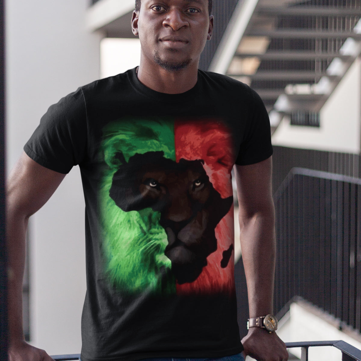 RGB Lion PNG SVG