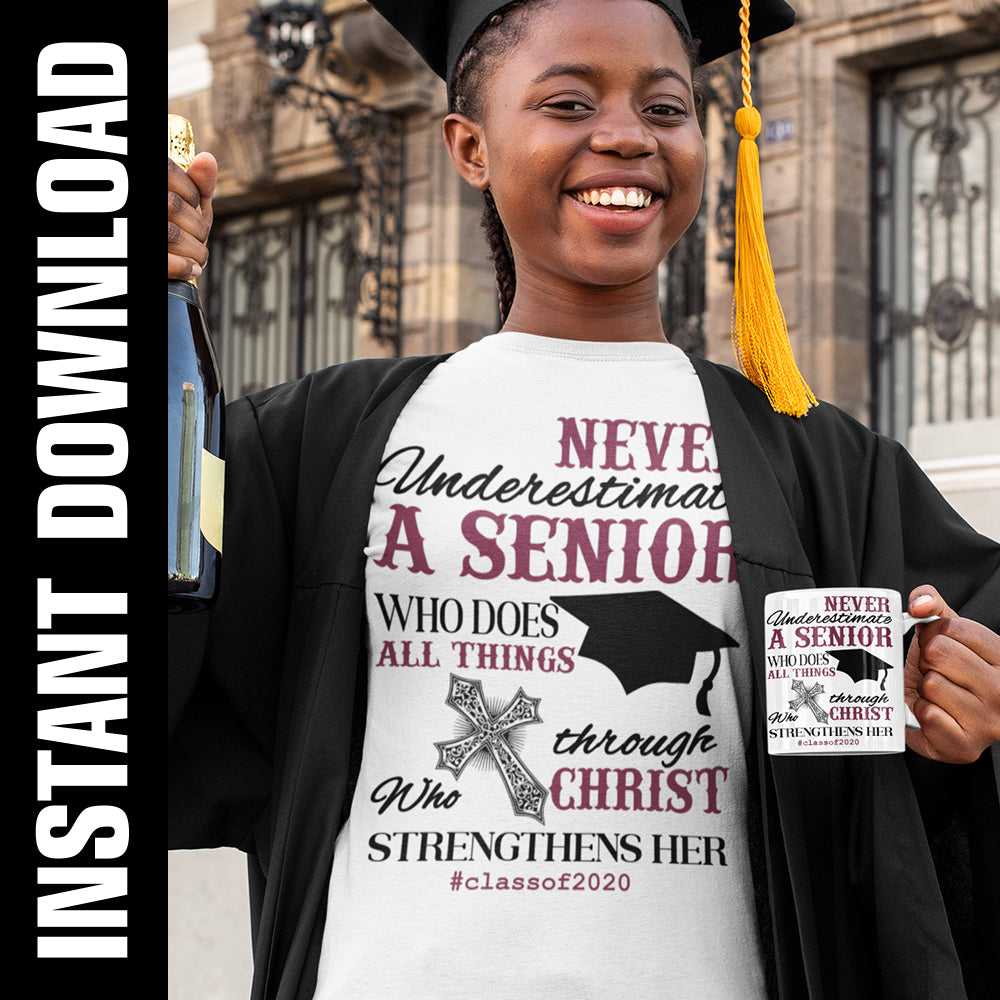 Never Underestimate Senior PNG SVG
