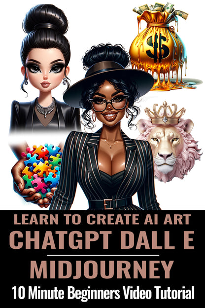 STEP #1: Learn AI Art Video Course & Prompt Guide