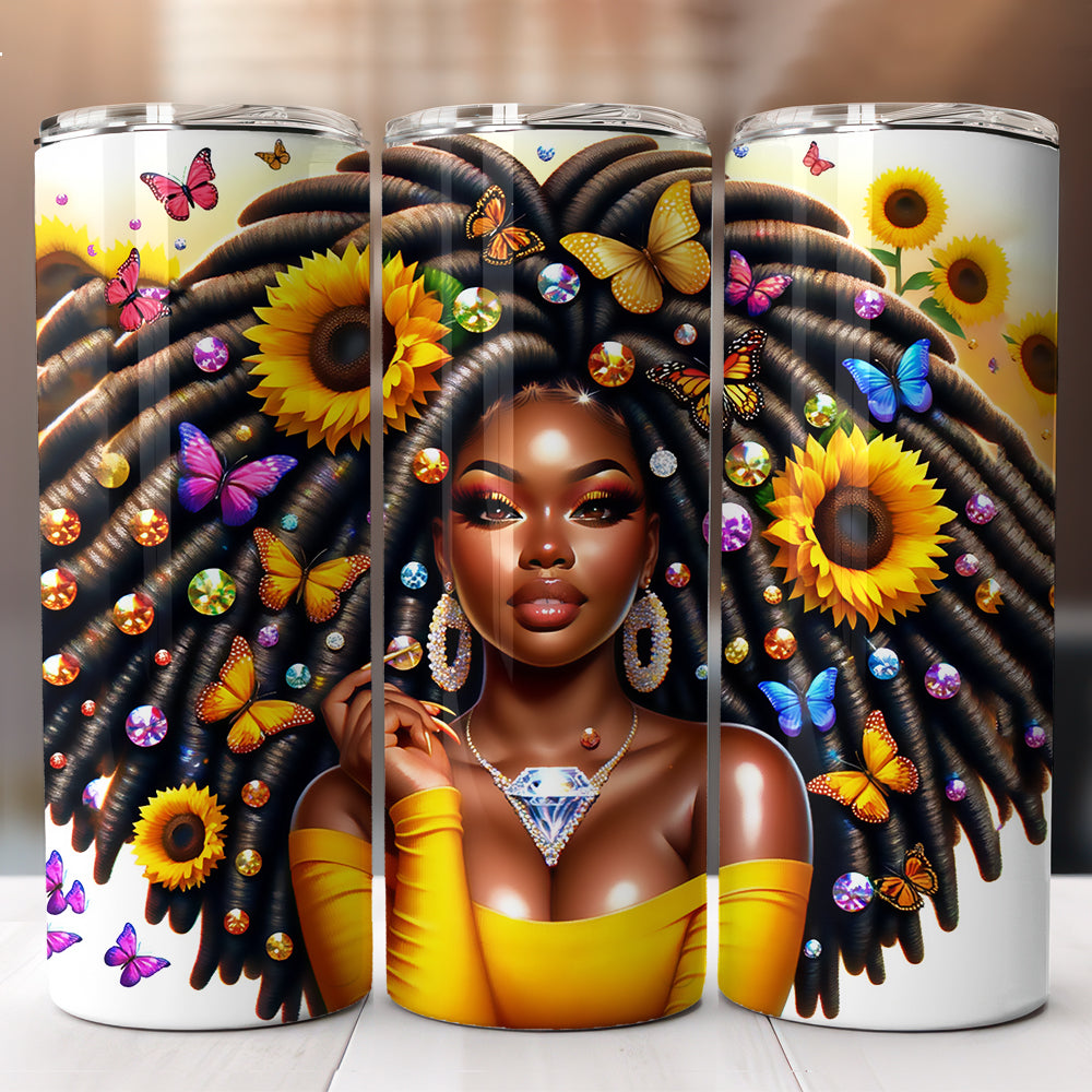 Afro Woman Tumbler Designs MRR Bundle