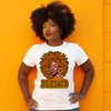 Blessed Kente Afro Woman Sublimation Transfer