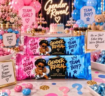 Cherub Gender Reveal PNGs