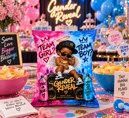 Cherub Gender Reveal PNGs