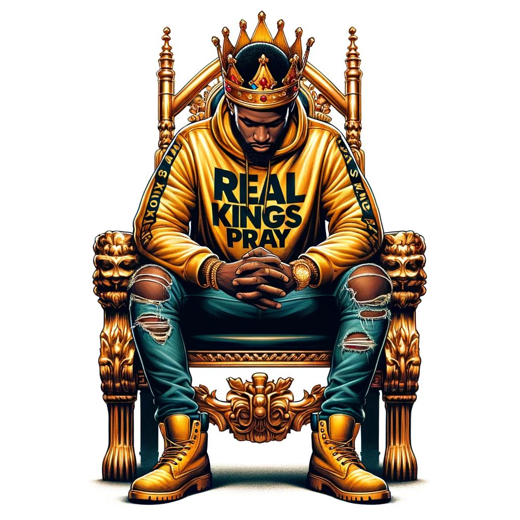 Dall E Prompt: Real Kings Pray