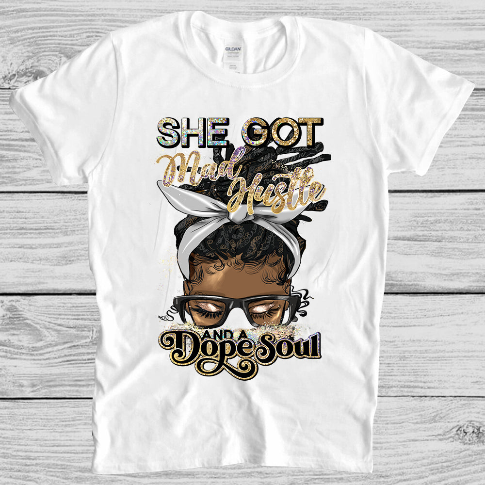 Dope Soul Messy Bun Locs PNG