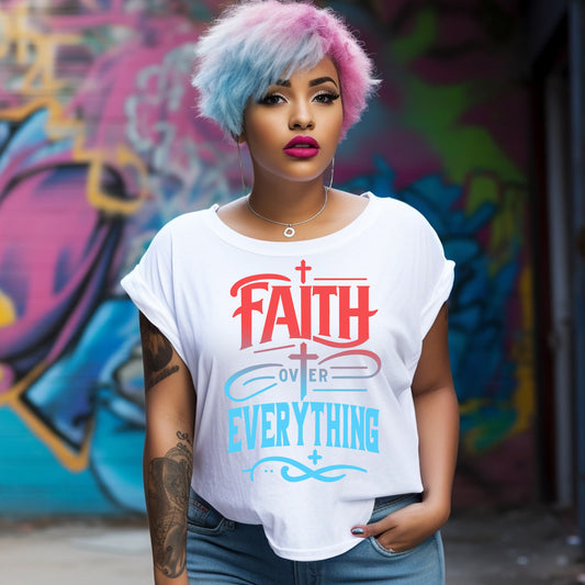 Faith Over Everything PNG SVG