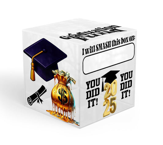 2025 Graduation Smash Box UV DTF Stickers - 22x24