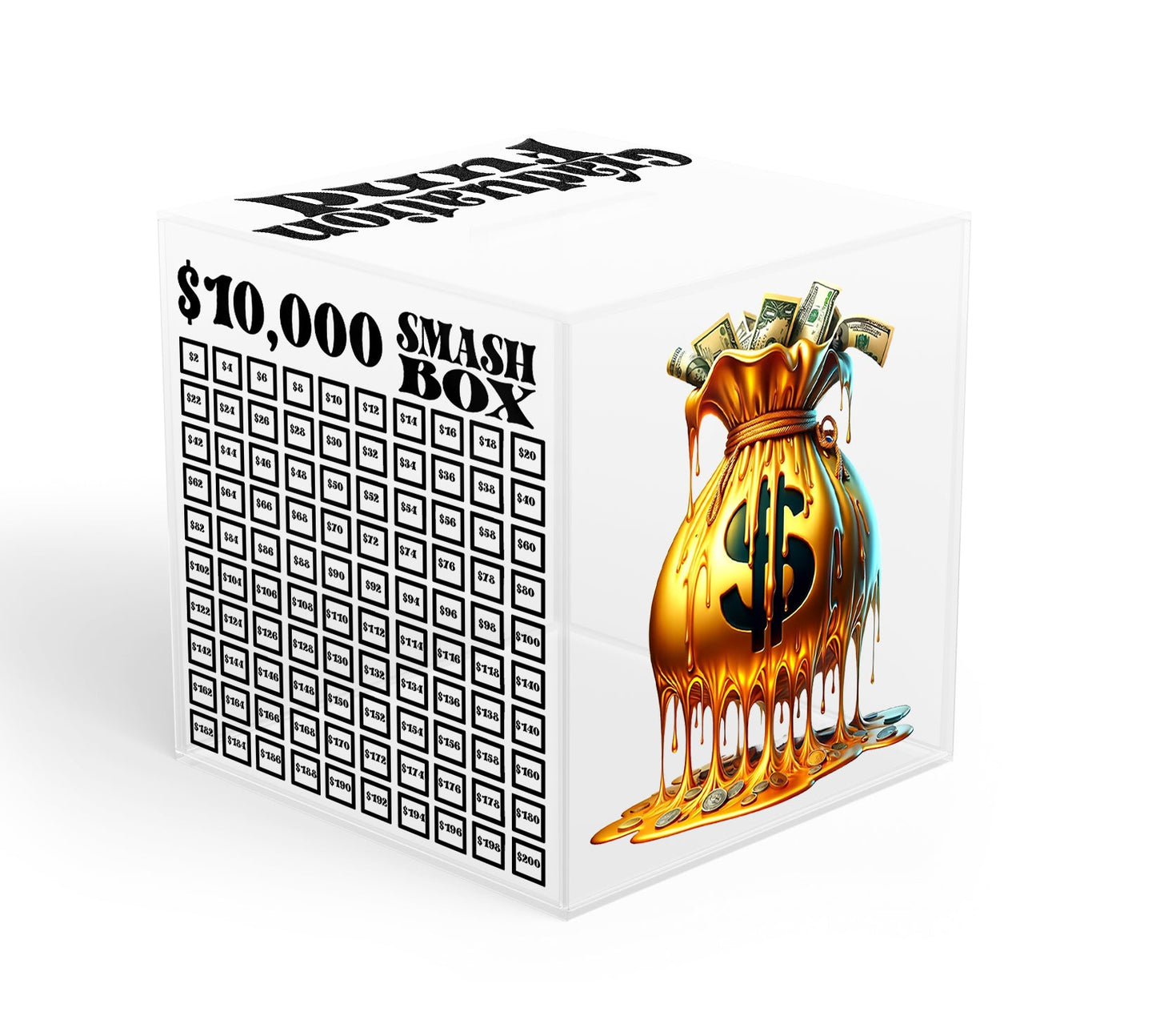 2025 Graduation Smash Box UV DTF Stickers - 22x24