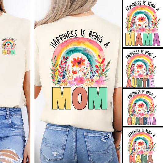 Happiness is Being A Mom PNG Bundle