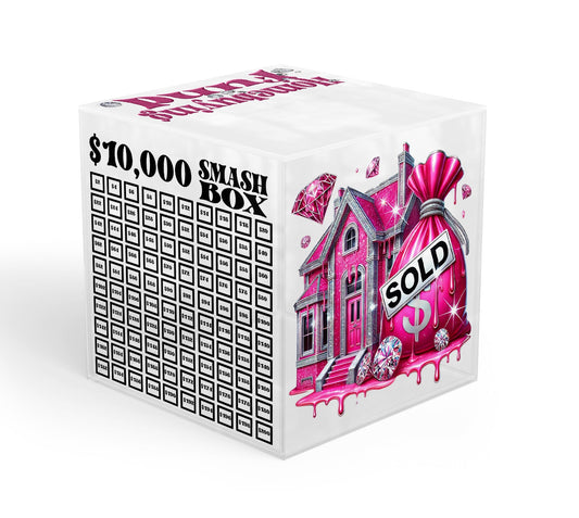 Homebuying Fund Smash Box UV DTF Stickers - 22 x24 Gang Sheet