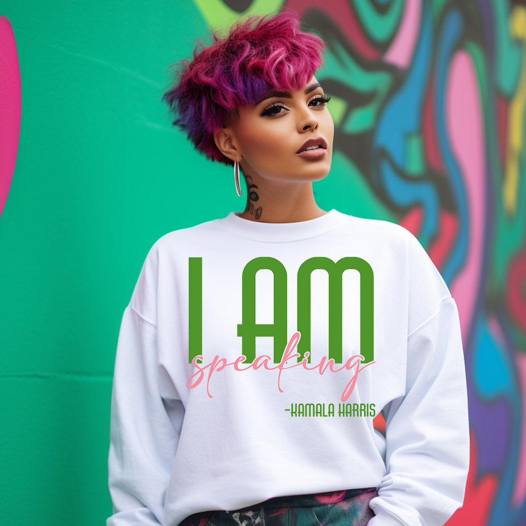 I Am Speaking Kamala PNG Bundle - pink green