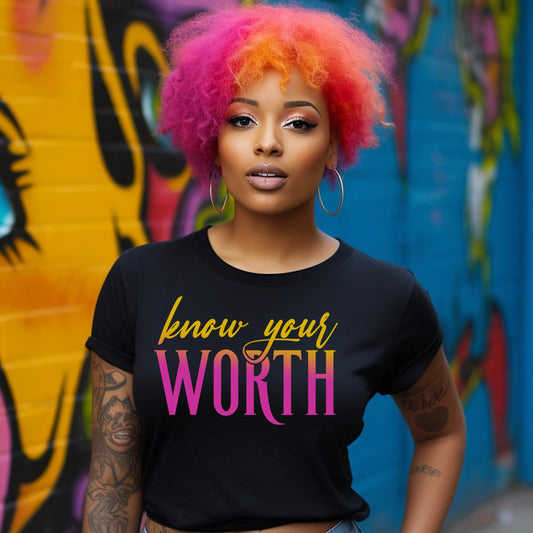 Know Your Worth PNG SVG