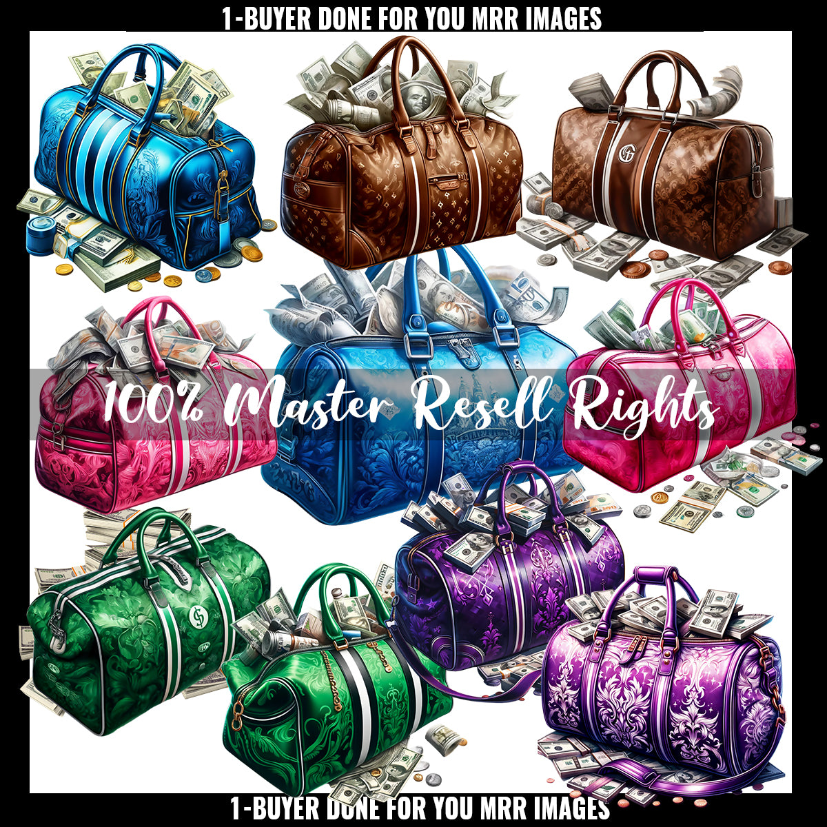 Luxury Duffle Bags MRR Bundle - Part 2