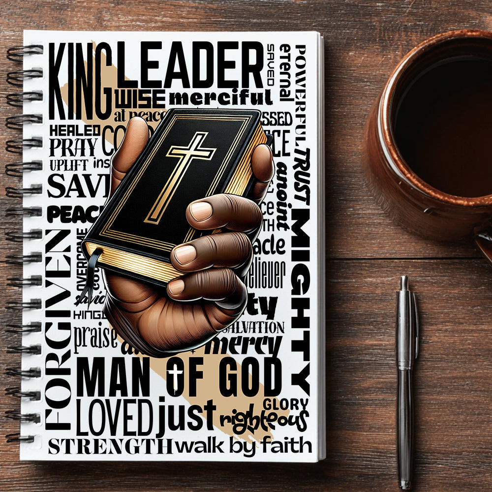 Man of God Hand Journal UV DTF Stickers – eBoss 247