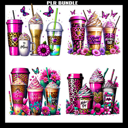 Mom Coffee Smoothie MRR Bundle