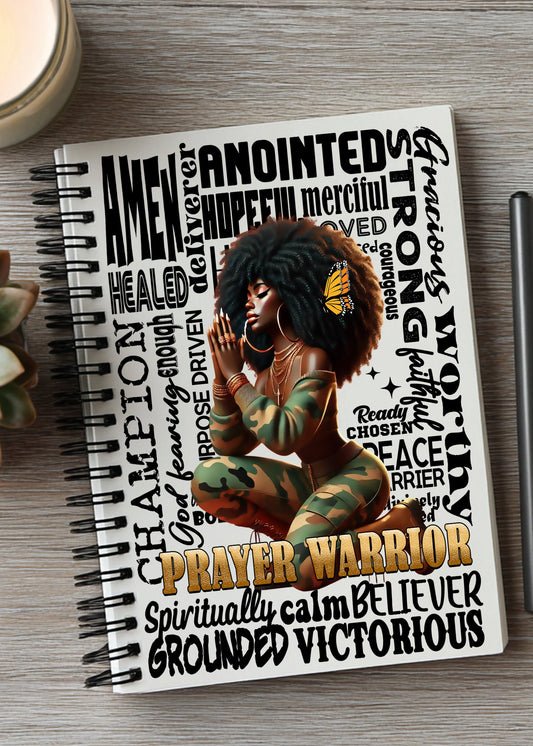 Prayer Warrior Journal UV DTF Stickers