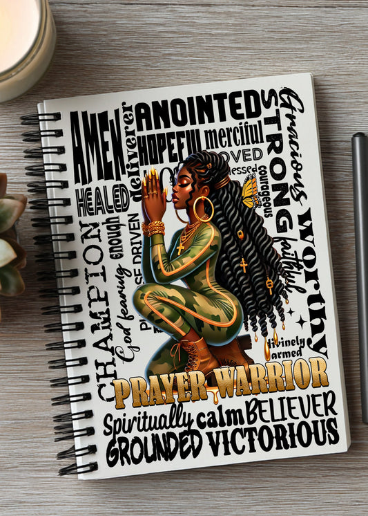 Prayer Warrior Journal UV DTF Stickers