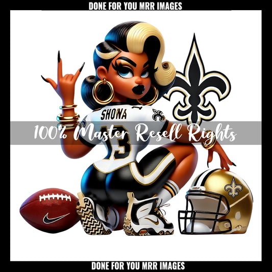 Saints Girl MRR Bundle - Part 1