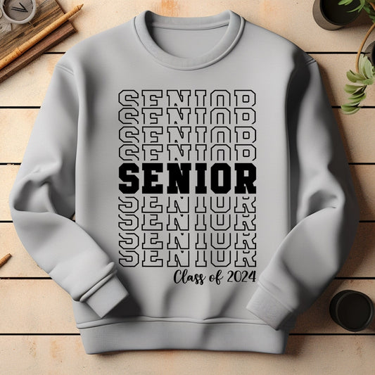 Senior 2024 Words PNG