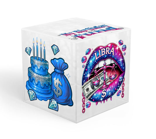 Birthday Fund Smash Box UV DTF Stickers - 22 x24 Gang Sheet