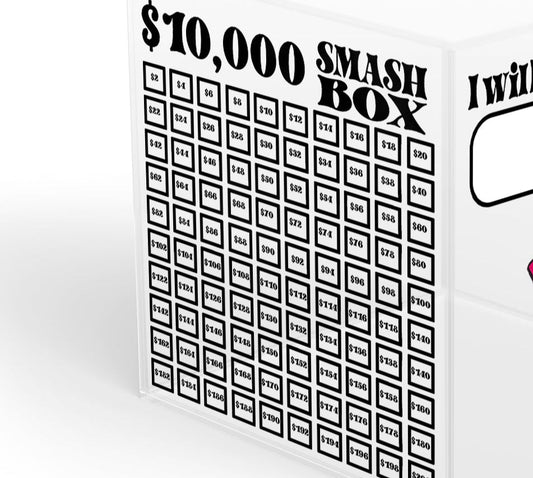 Baby Shower Smash Box UV DTF Stickers - 22 x24 Gang Sheet