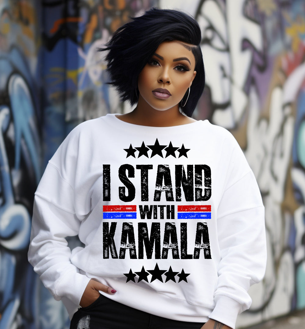 I Stand With Kamala PNG SVG