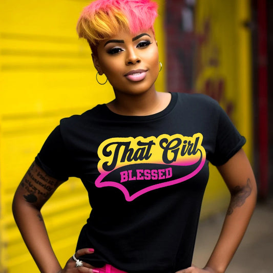 That Girl Blessed PNG SVG