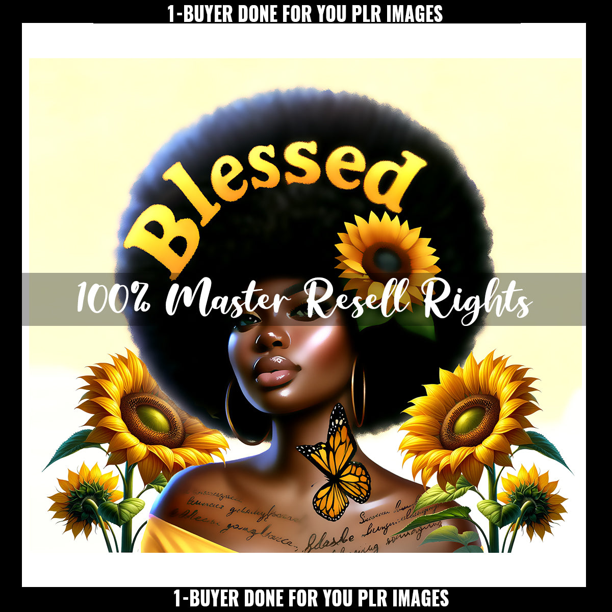 Afro Woman Tumbler Designs PLR Bundle – eBoss 247