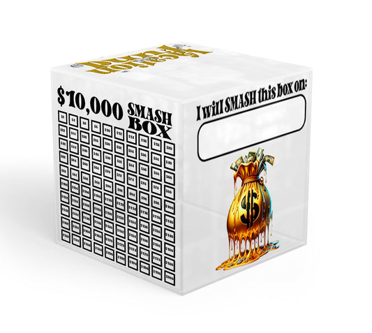 Vacation Fund Smash Box UV DTF Stickers - 22 x24