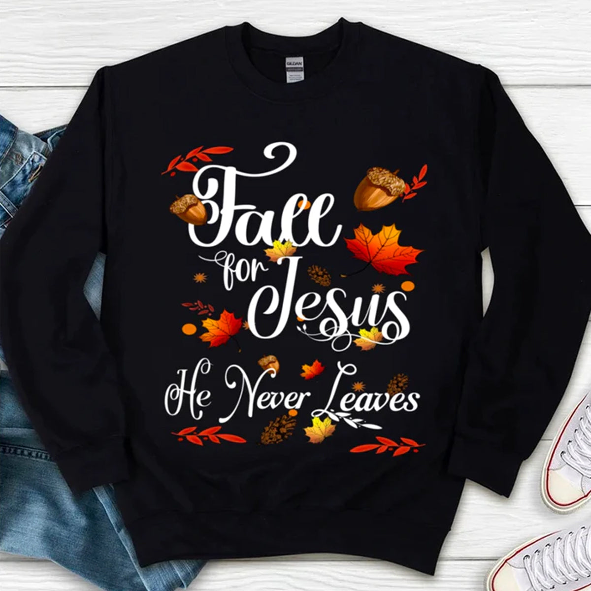 Fall for Jesus PNG