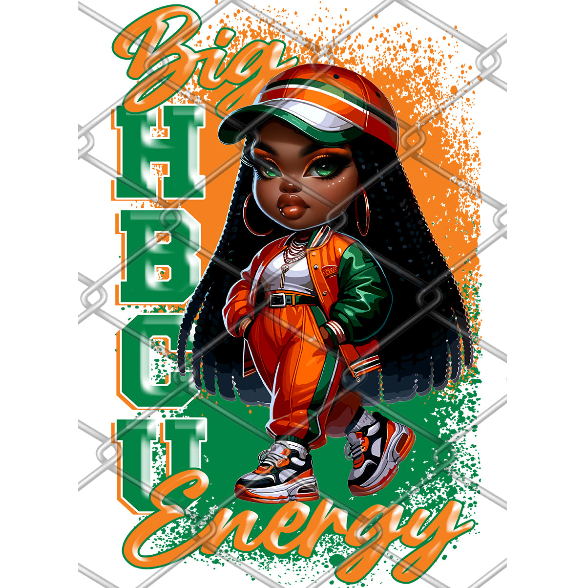 Big HBCU Energy PNG - FAMU