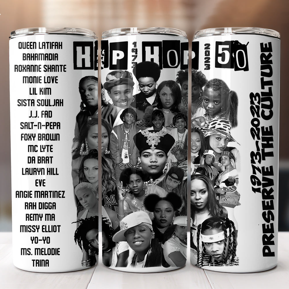 Hip Hop 50 Ladies First Tumbler Sublimation Transfer