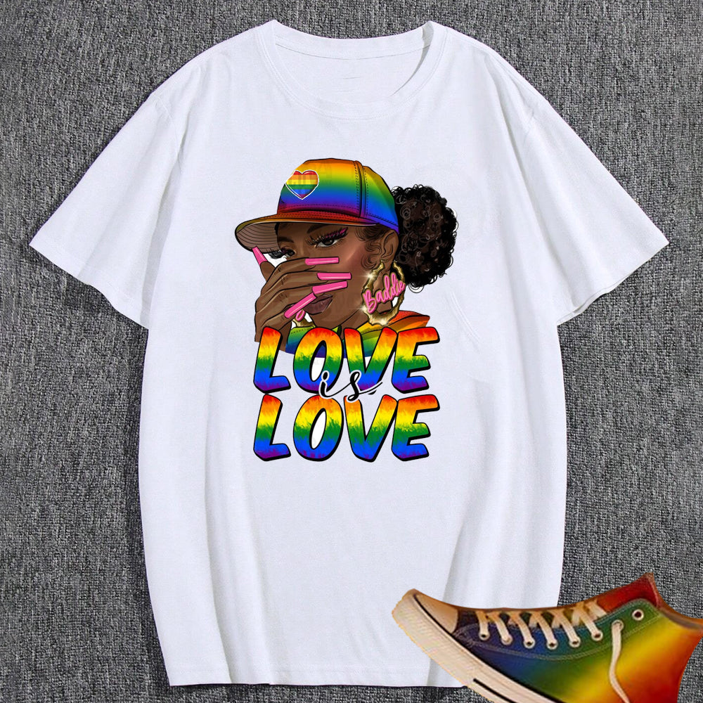 Love is Love Baddie Sublimation Transfer