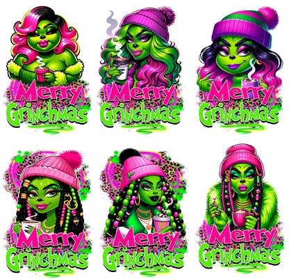 Merry Grinchmas 12 PNG Bundle