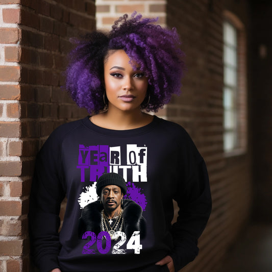 Katt Williams Truth 2024 Purple PNG