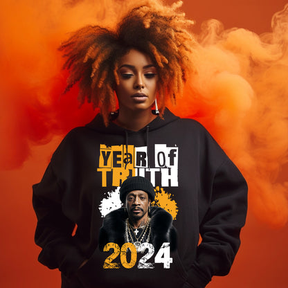 Katt Williams Truth 2024 Orange PNG