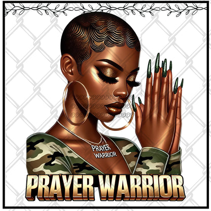 Prayer Warrior PNG Bundle