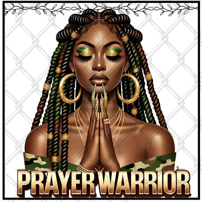 Prayer Warrior PNG Bundle