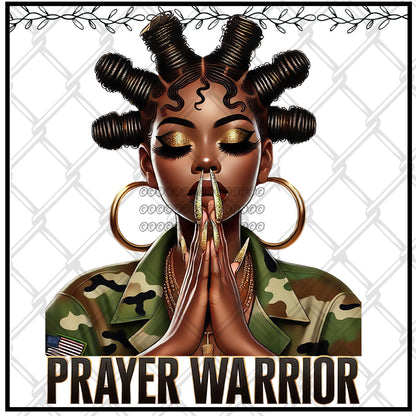 Prayer Warrior PNG Bundle