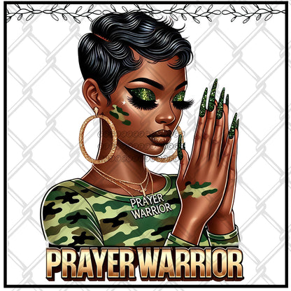 Prayer Warrior PNG Bundle