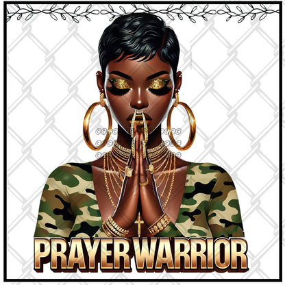 Prayer Warrior PNG Bundle