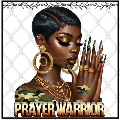 Prayer Warrior PNG Bundle